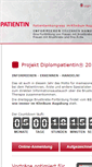 Mobile Screenshot of diplompatientin.de